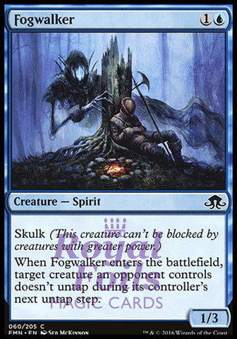 Fogwalker 4x FOIL EMN MTG Eldritch Moon Common MINT blue