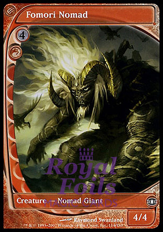 **4x FOIL Fomori Nomad** FUT MTG Future Sight Common NM+ red