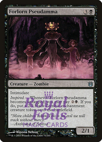 Forlorn Pseudamma 2x FOIL BNG MTG Born of the Gods Uncommon MINT black