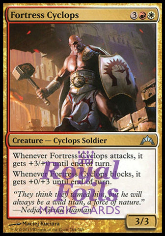 **4x FOIL Fortress Cyclops** GTC MTG Gatecrash Uncommon MINT red white