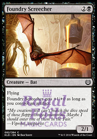 Foundry Screecher 4x FOIL KLD MTG Kaladesh Common MINT black