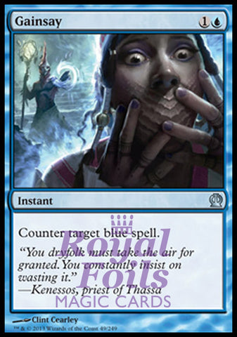 Gainsay 4x FOIL THS MTG Theros Uncommon MINT blue