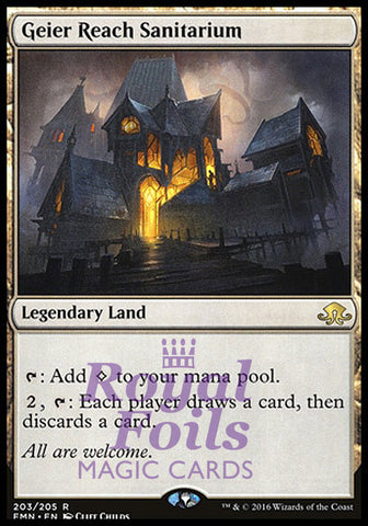 Geier Reach Sanitarium 1x FOIL EMN MTG Eldritch Moon Rare MINT land