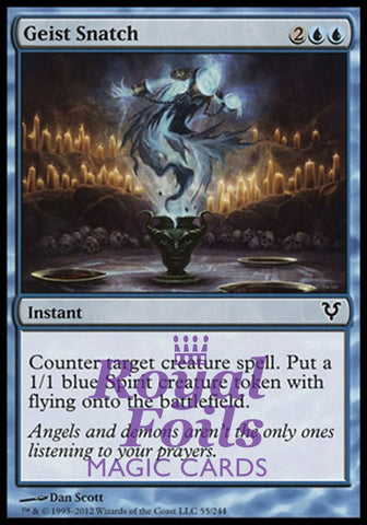 Geist Snatch 3x FOIL AVR MTG Avacyn Restored Common MINT blue