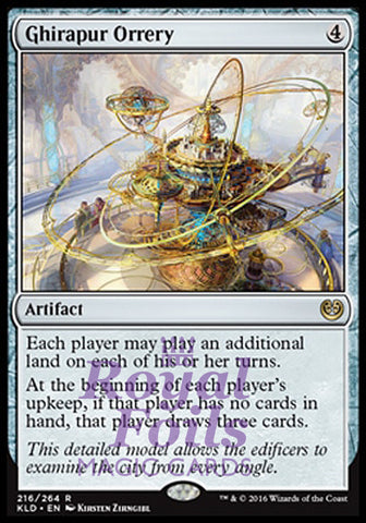 **1x FOIL Ghirapur Orrery** KLD MTG Kaladesh Rare MINT artifact