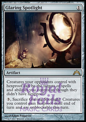 **1x FOIL Glaring Spotlight** GTC MTG Gatecrash Rare MINT artifact