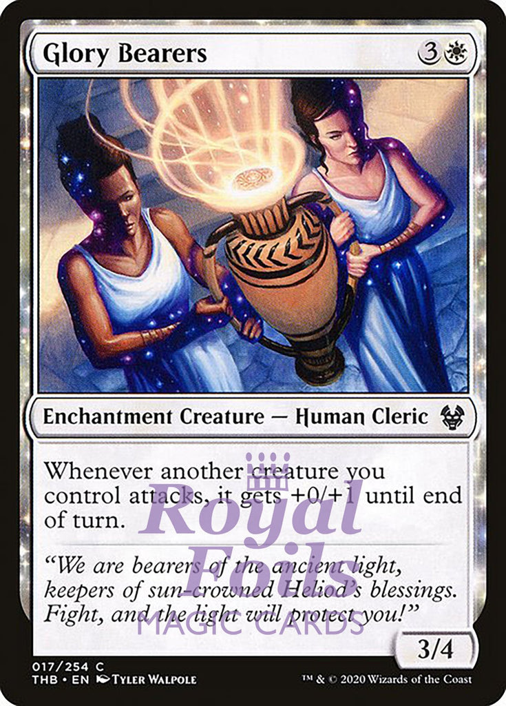 Glory Bearers 4x FOIL THB MTG Theros Beyond Death Common MINT white