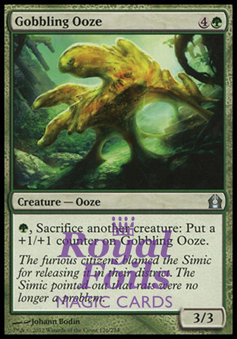 Gobbling Ooze 2x FOIL RTR MTG Return to Ravnica Uncommon MINT green
