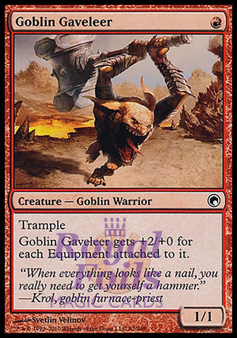 Goblin-Gaveleer 2x FOIL SOM MTG Scars of Mirrodin Common MINT red