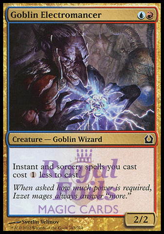 Goblin Electromancer 1x FOIL RTR MTG Return to Ravnica Common MINT blue red