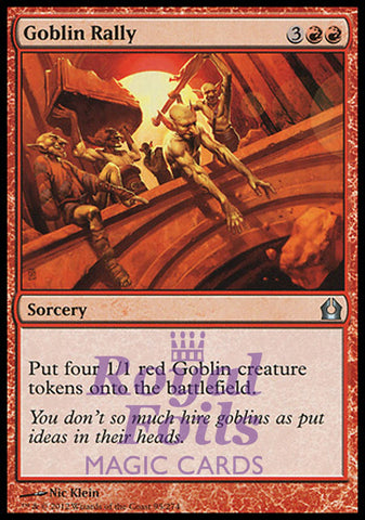 Goblin Rally 2x FOIL RTR MTG Return to Ravnica Uncommon MINT red