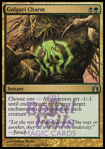 Golgari Charm 1x FOIL RTR MTG Return to Ravnica Uncommon MINT black green