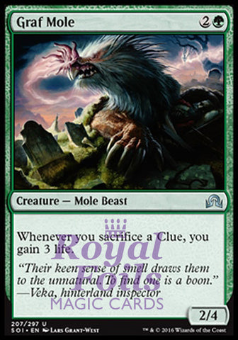 Graf Mole 4x FOIL SOI MTG Shadows Over Innistrad Uncommon MINT green