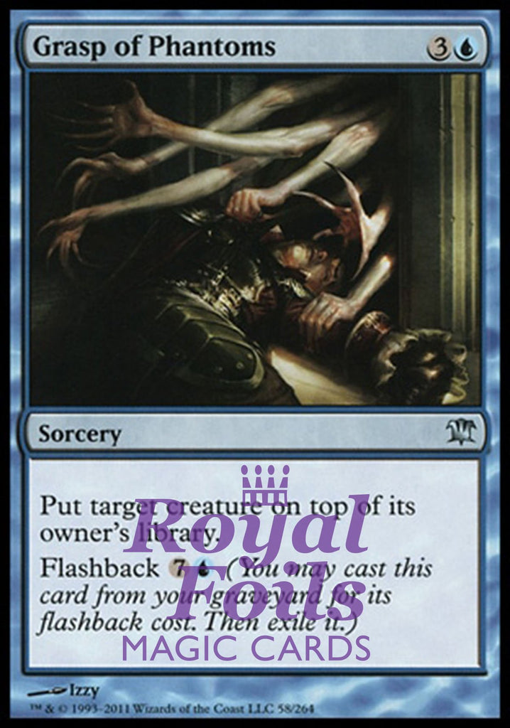Grasp of Phantoms 4x FOIL ISD MTG Innistrad Uncommon MINT blue