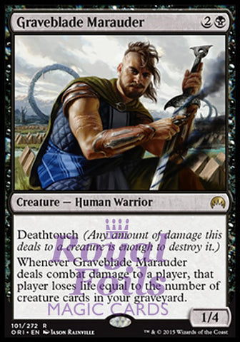 Graveblade Marauder 2x FOIL ORI MTG Magic Origins Rare MINT black