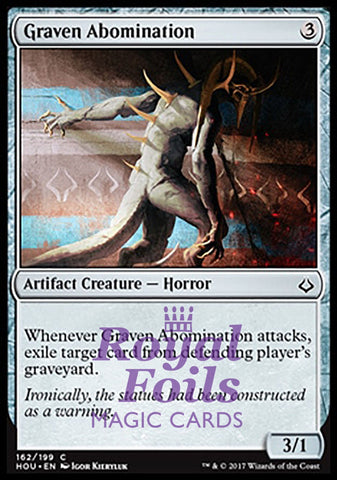 Graven Abomination 4x FOIL HOU MTG Hour of Devastation Common MINT artifact
