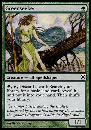 **1x FOIL Greenseeker** TSP MTG Time Spiral Common MINT green