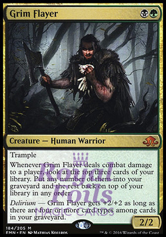 Grim Flayer 1x FOIL EMN MTG Eldritch Moon Mythic MINT black green