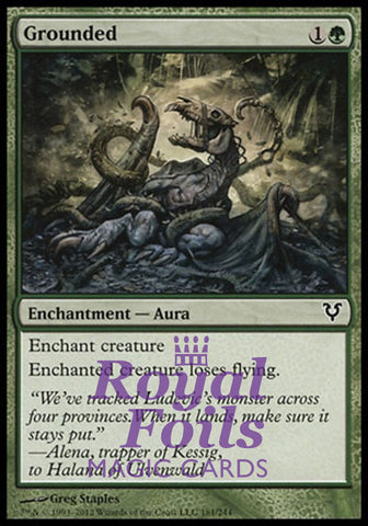 Grounded 3x FOIL AVR MTG Avacyn Restored Common MINT green