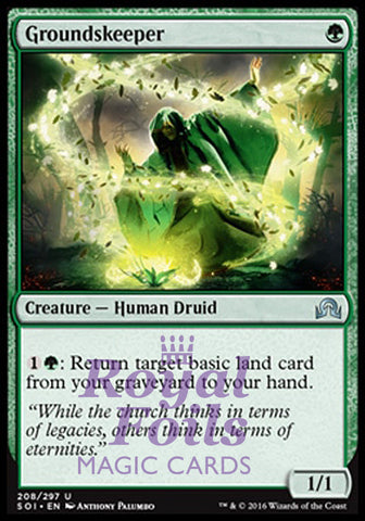 Groundskeeper 2x FOIL SOI MTG Shadows Over Innistrad Uncommon MINT green