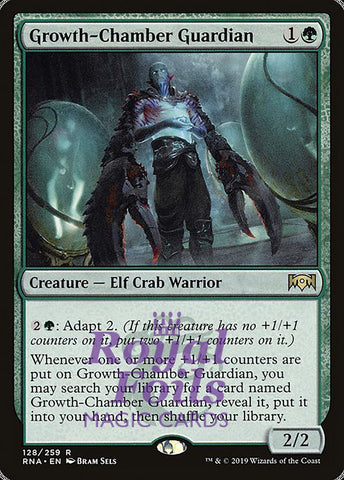 Growth-Chamber Guardian 2x FOIL RNA MTG Ravnica Allegiance Rare MINT green