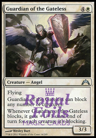**1x FOIL Guardian of the Gateless** GTC MTG Gatecrash Uncommon MINT white