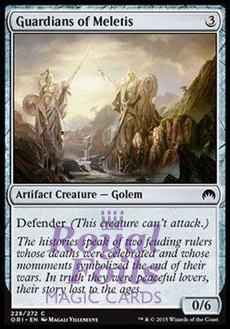 Guardians of Meletis 4x FOIL ORI MTG Magic Origins Common MINT artifact