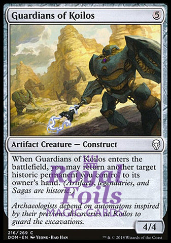 Guardians of Koilos 4x FOIL DOM MTG Dominaria Common MINT white