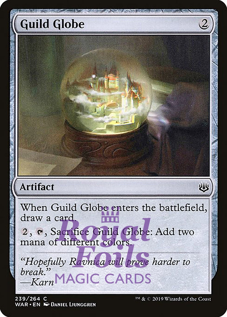 Guild Globe 3x FOIL WAR MTG War of the Spark Common MINT artifact
