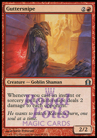 Guttersnipe 1x FOIL RTR MTG Return to Ravnica Uncommon MINT red