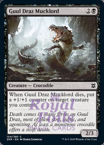 Guul Draz Mucklord 4x FOIL ZNR MTG Zendikar Rising Common MINT black
