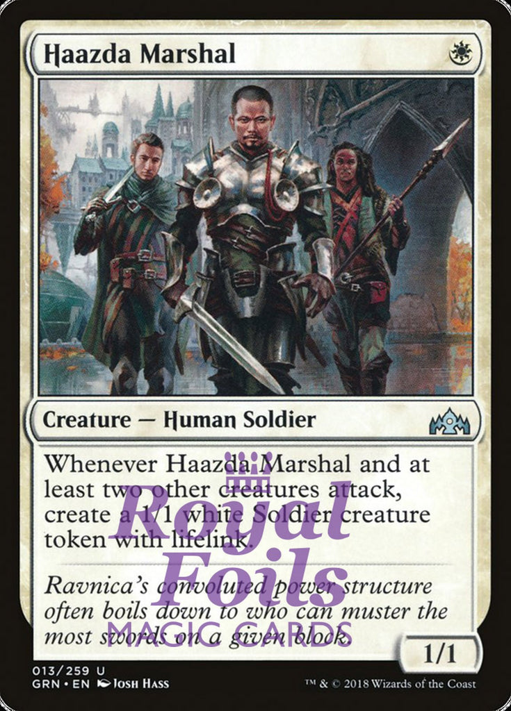 Haazda Marshal 2x FOIL GRN MTG Guilds of Ravnica Uncommon MINT white