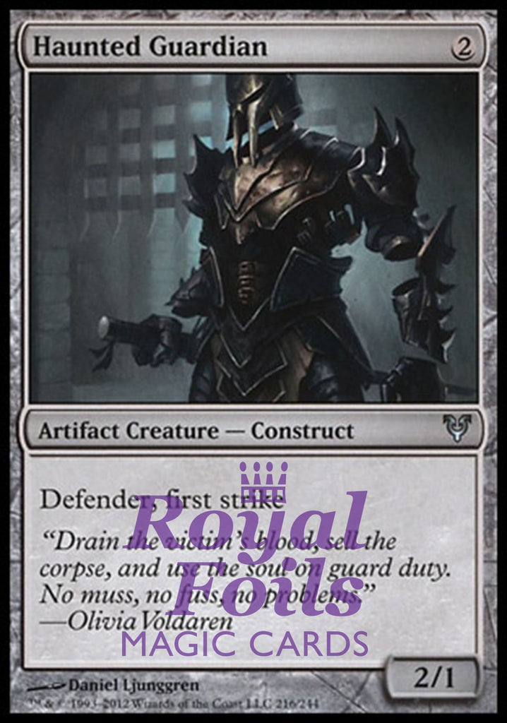 Haunted Guardian 3x FOIL AVR MTG Avacyn Restored Uncommon MINT artifact