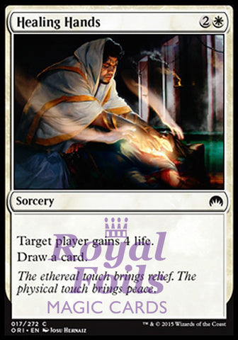 Healing Hands 4x FOIL ORI MTG Magic Origins Common MINT white