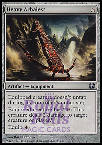 Heavy Arbalest 2x FOIL SOM MTG Scars of Mirrodin Uncommon 3 MINT + 1 NM artifact