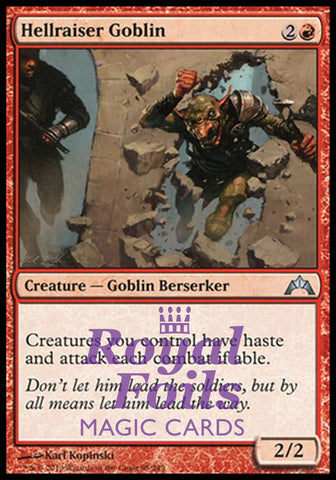 Hellraiser Goblin 2x FOIL GTC MTG Gatecrash Uncommon MINT red