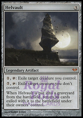 **1x FOIL Helvault** DKA MTG Dark Ascension Mythic MINT artifact