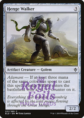Henge Walker 3x FOIL ELD MTG Throne of Eldraine Common MINT artifact