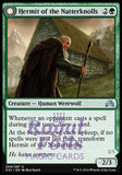 Hermit of the Natterknolls // Lone Wolf of the Natterknolls 1x FOIL SOI MTG Shadows Over Innistrad Uncommon MINT green