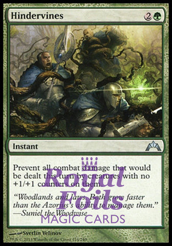 **4x FOIL Hindervines** GTC MTG Gatecrash Uncommon MINT green