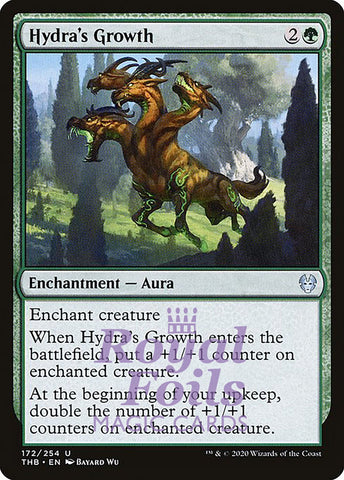 Hydra's Growth 1x FOIL THB MTG Theros Beyond Death Uncommon MINT green