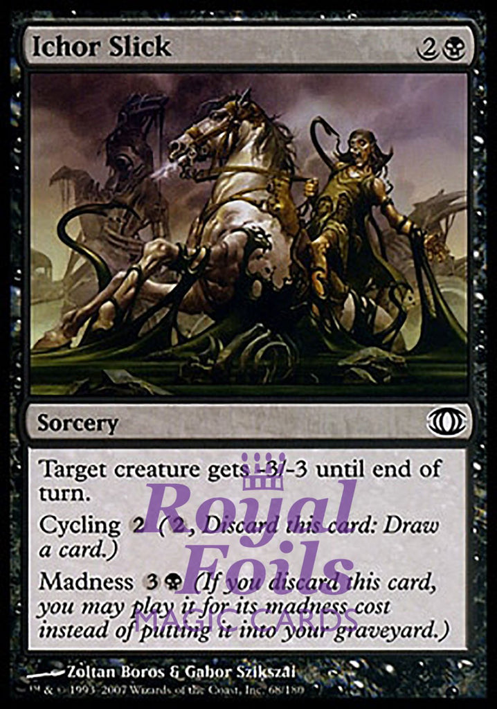 Ichor Slick 2x FOIL FUT MTG Future Sight Common NM+ black
