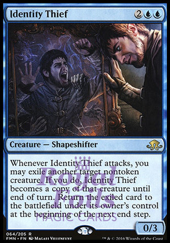 Identity Thief 2x FOIL EMN MTG Eldritch Moon Rare MINT blue