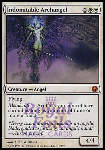 Indomitable Archangel 1x FOIL SOM MTG Scars of Mirrodin Mythic NM white