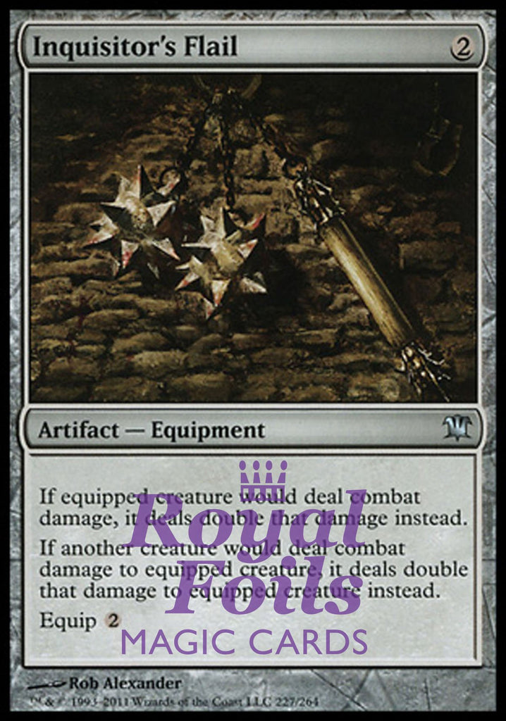 Inquisitor's Flail 1x FOIL ISD MTG Innistrad Uncommon MINT artifact