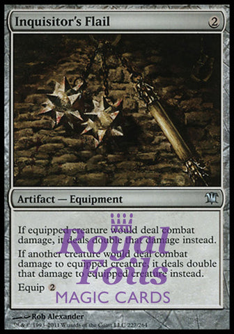 Inquisitor's Flail 1x FOIL ISD MTG Innistrad Uncommon MINT artifact