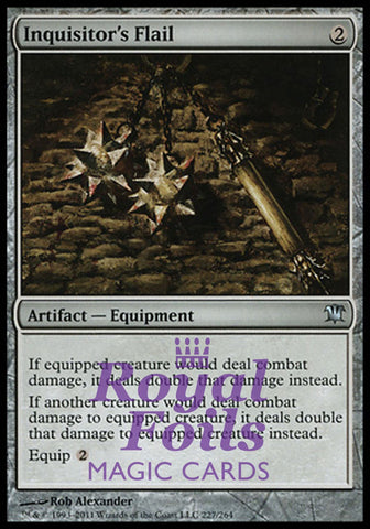 **1x FOIL Inquisitor's Flail** ISD MTG Innistrad Uncommon MINT artifact