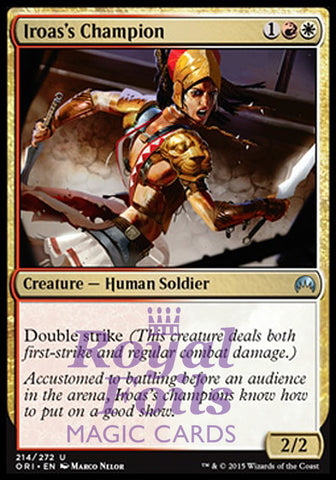 Iroas's Champion 2x FOIL ORI MTG Magic Origins Uncommon MINT red white