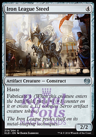 **4x FOIL Iron League Steed** KLD MTG Kaladesh Uncommon MINT artifact