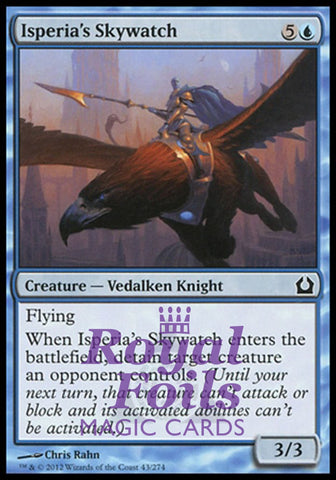 Isperia's Skywatch 4x FOIL RTR MTG Return to Ravnica Common MINT blue
